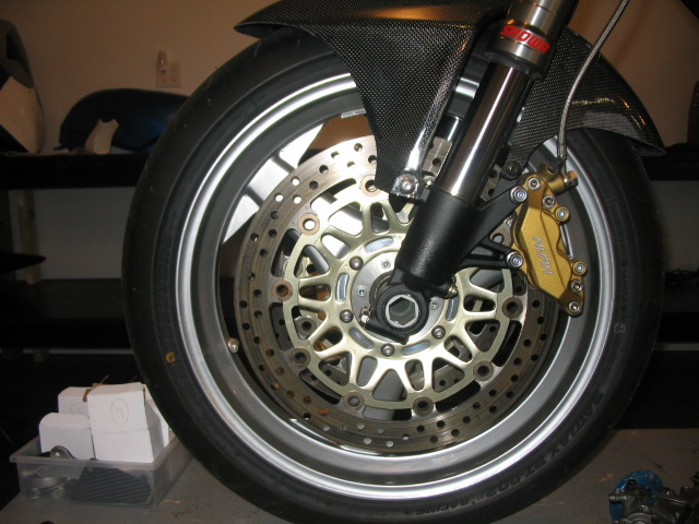 Front wheel detail