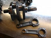 Billet Crank and Ti Rods