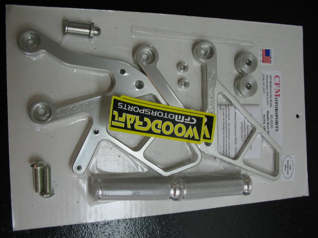 Woodcraft Rearsets Honda Hawk