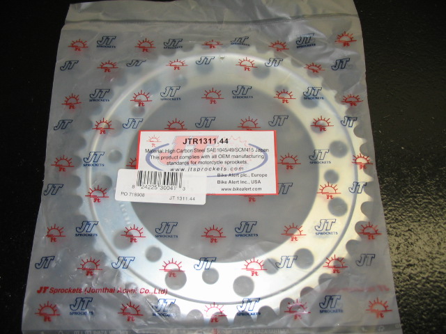 JT 44T 525 steel rear sprocket