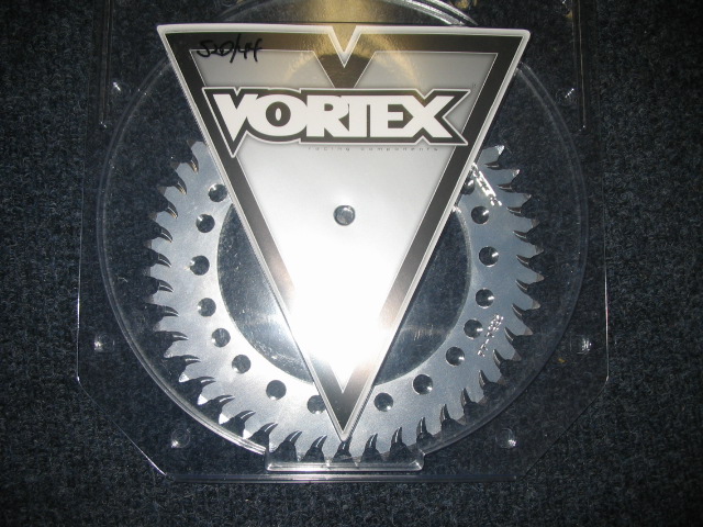 Vortex 525 aluminum rear sprocket - Click Image to Close